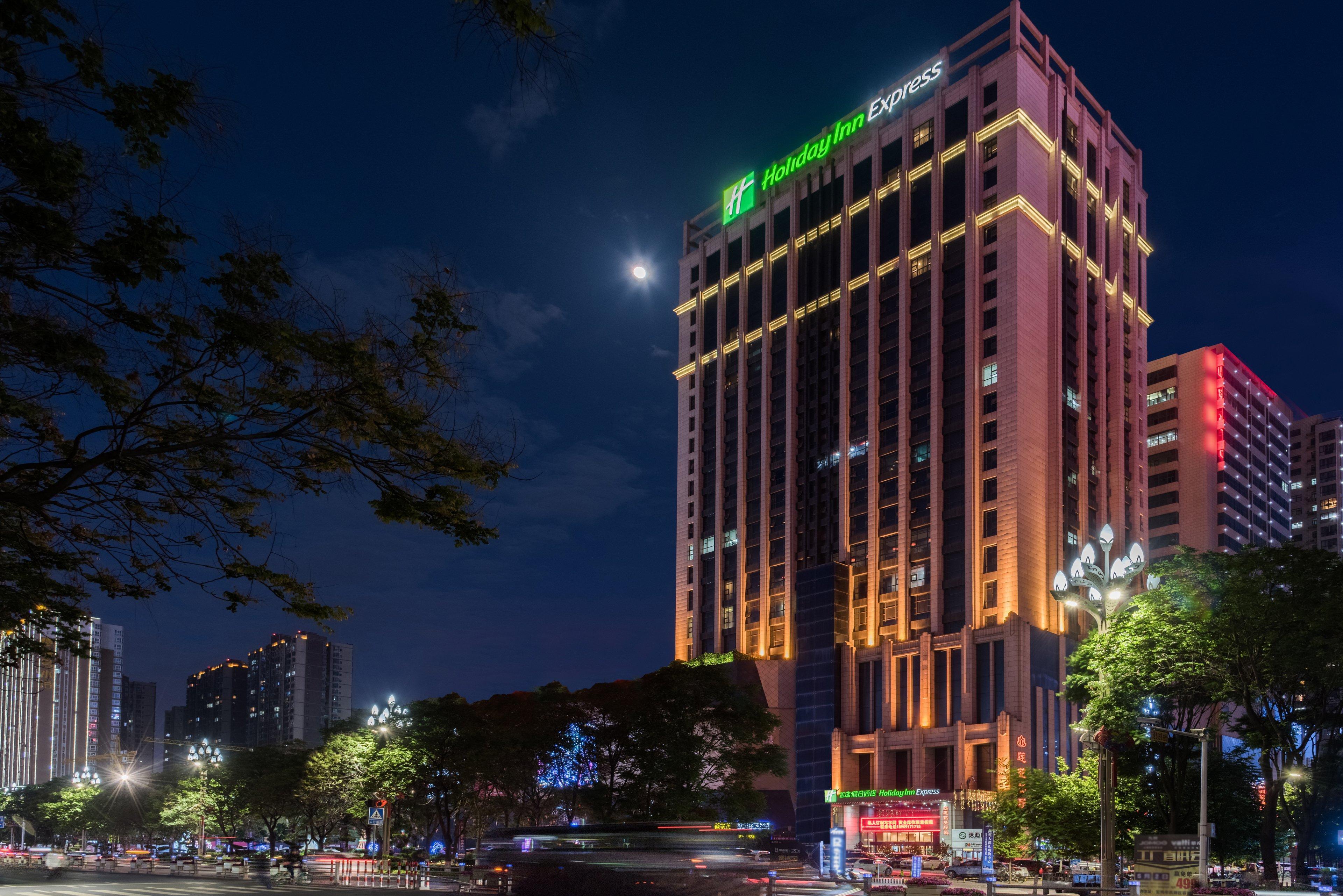 Holiday Inn Express Baoji City Centre By Ihg Exterior foto